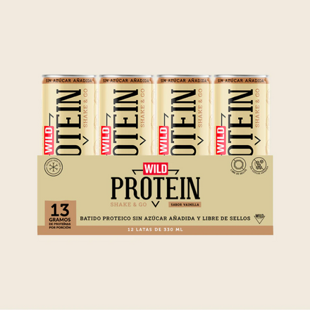 Protein Shake&Go Vainilla 12 unidades