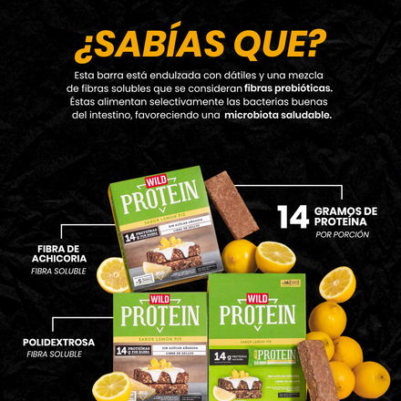 Wild Protein Lemon Pie 5 unidades