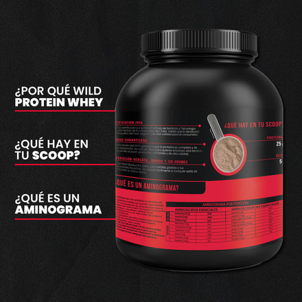 Wild Protein Whey Sabor Chocolate 1,87 kg