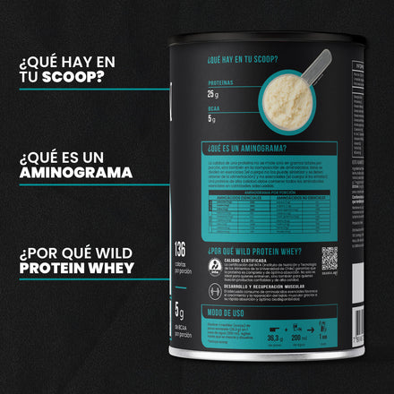 Wild Protein Whey Sabor Cookies & Cream 653 g