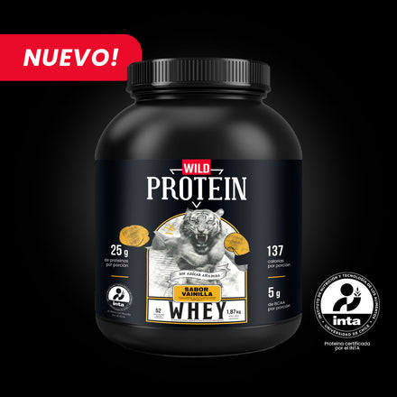 Wild Protein Whey Sabor Vainilla 1,87 kg