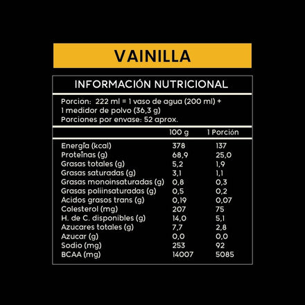 Wild Protein Whey Sabor Vainilla 1,87 kg