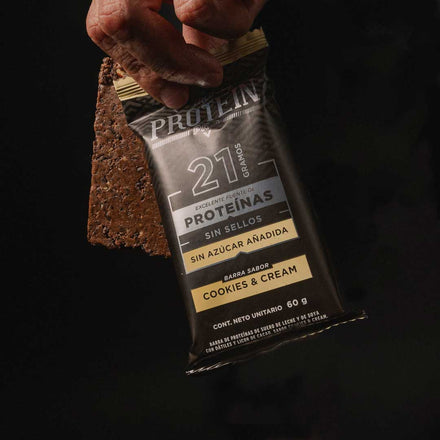 Barrita Wild Protein Pro Cookies & Cream 4 unidades