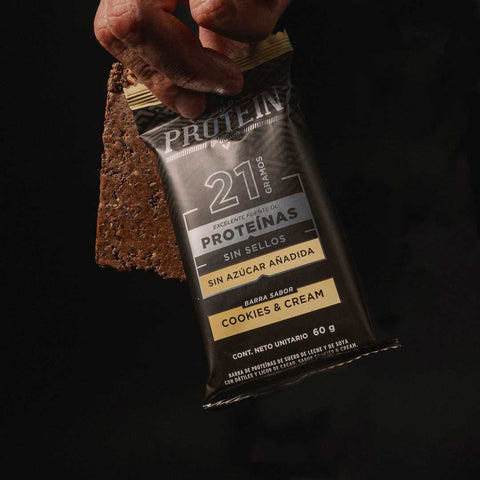 Barrita Wild Protein Pro Cookies & Cream 4 unidades