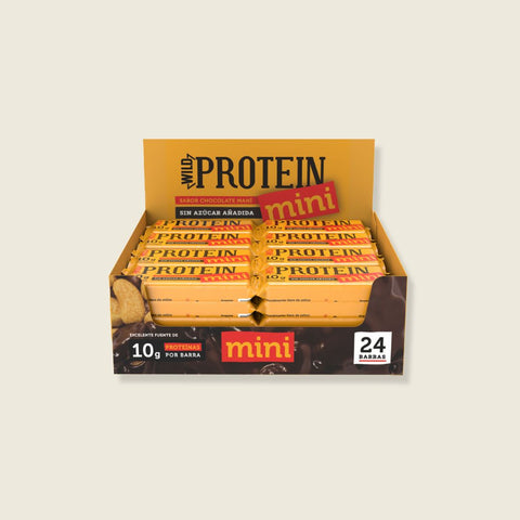 Wild Protein Mini Chocolate Maní 24 unidades