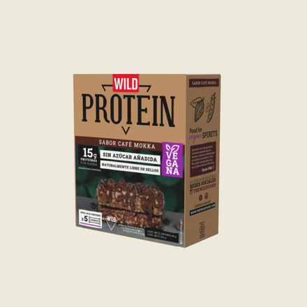 Wild Protein Vegana Mokka 5 unidades