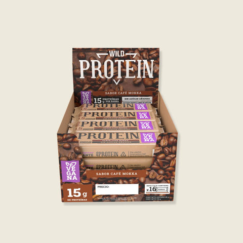 Wild Protein Vegana Mokka 16 unidades