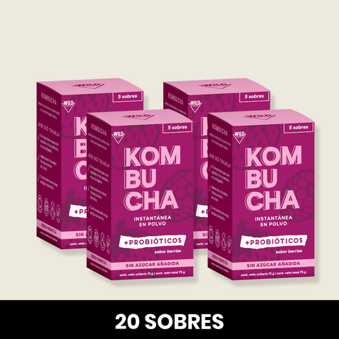 Pack 4 x 2 Kombucha Berries (5 sobres)