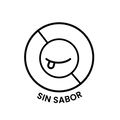 Logo que indica que el producto es sin sabor.