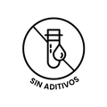 Logo que indica que el producto es sin aditivos.
