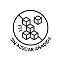 Logo que indica que el producto no posee azúcar añadida.