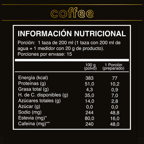 Wild Protein Coffee 300 gramos Wild Protein