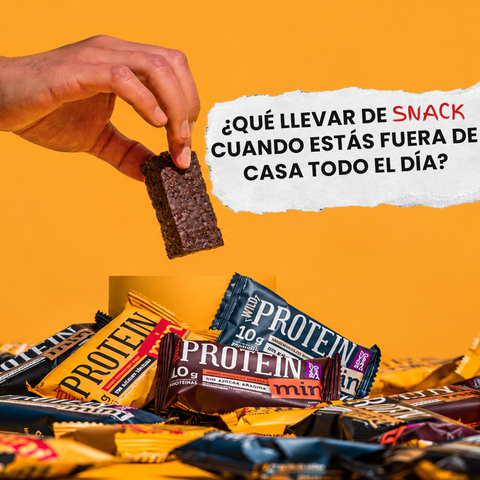 ¿Qué llevar de snack cuando estás fuera de casa todo el día?