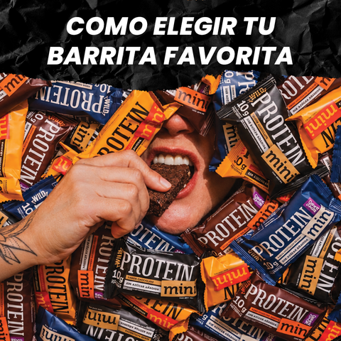 Barritas para todos los gustos: cómo elegir tu favorita según sabor y textura