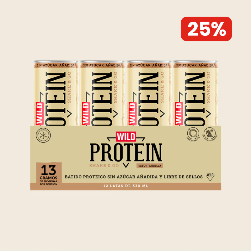 Protein Shake&Go Vainilla 12 unidades