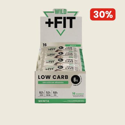 Wild Fit Almendra Menta 16 unidades