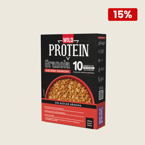 Wild Protein Granola Golden 300 g