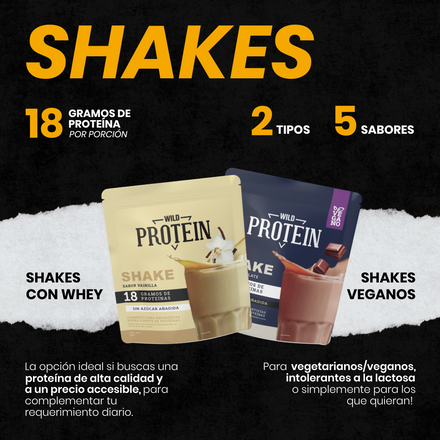 Shake en polvo sabor Vainilla 1 kg