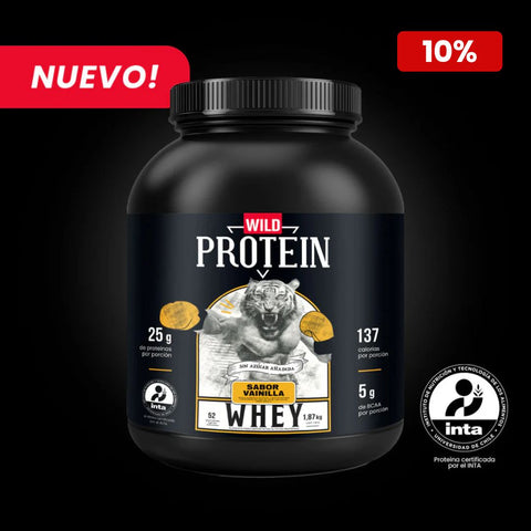 Wild Protein Whey Sabor Vainilla 1,87 kg