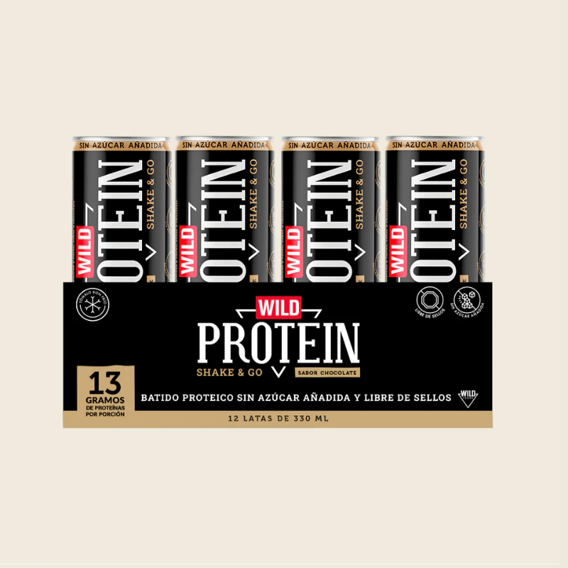Protein Shake&Go Chocolate 12 unidades