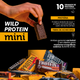 Wild Protein Mini Vegana Chocolate Naranja 24 unidades