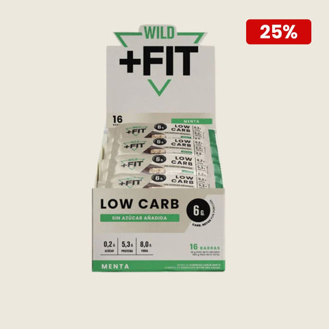 Wild Fit Almendra Menta 16 unidades