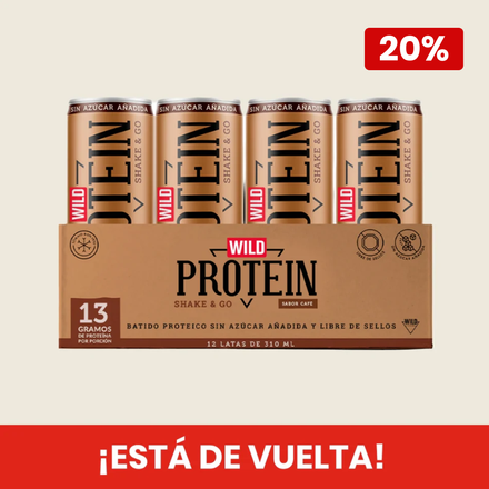 Protein Shake&Go Café 12 unidades
