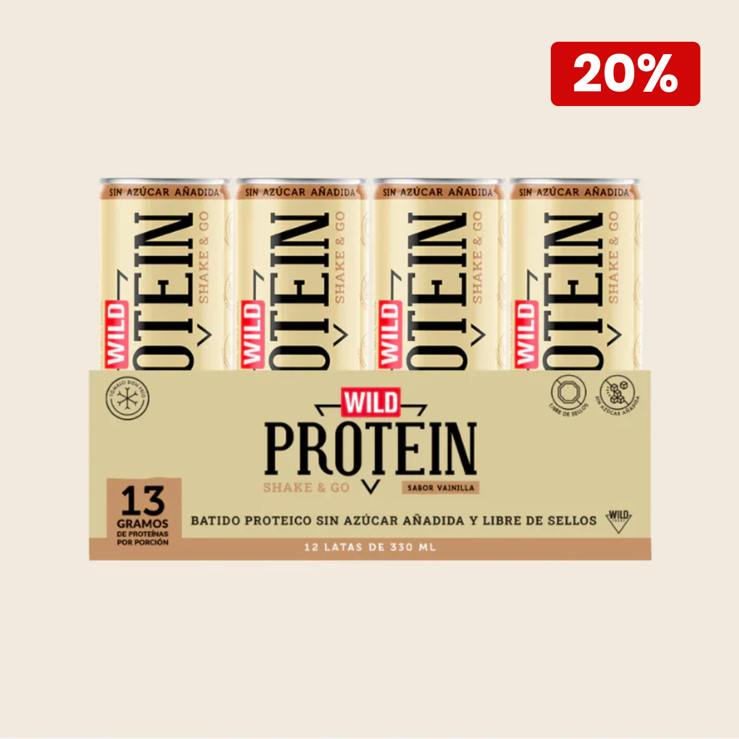 Protein Shake&Go Vainilla 12 unidades
