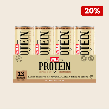 Protein Shake&Go Vainilla 12 unidades