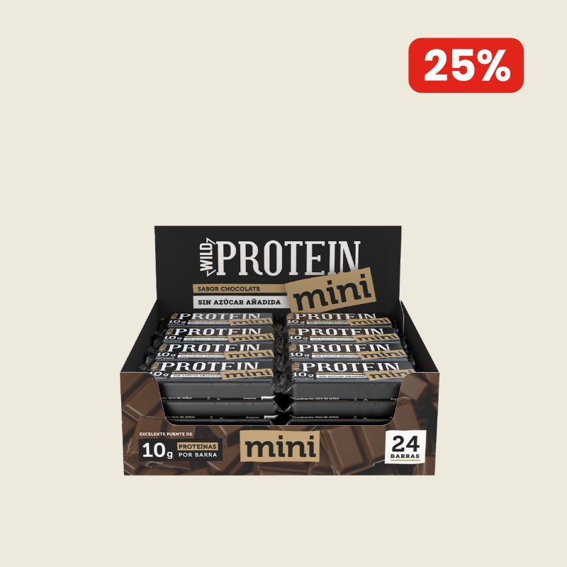 Wild Protein Mini Chocolate 24 unidades