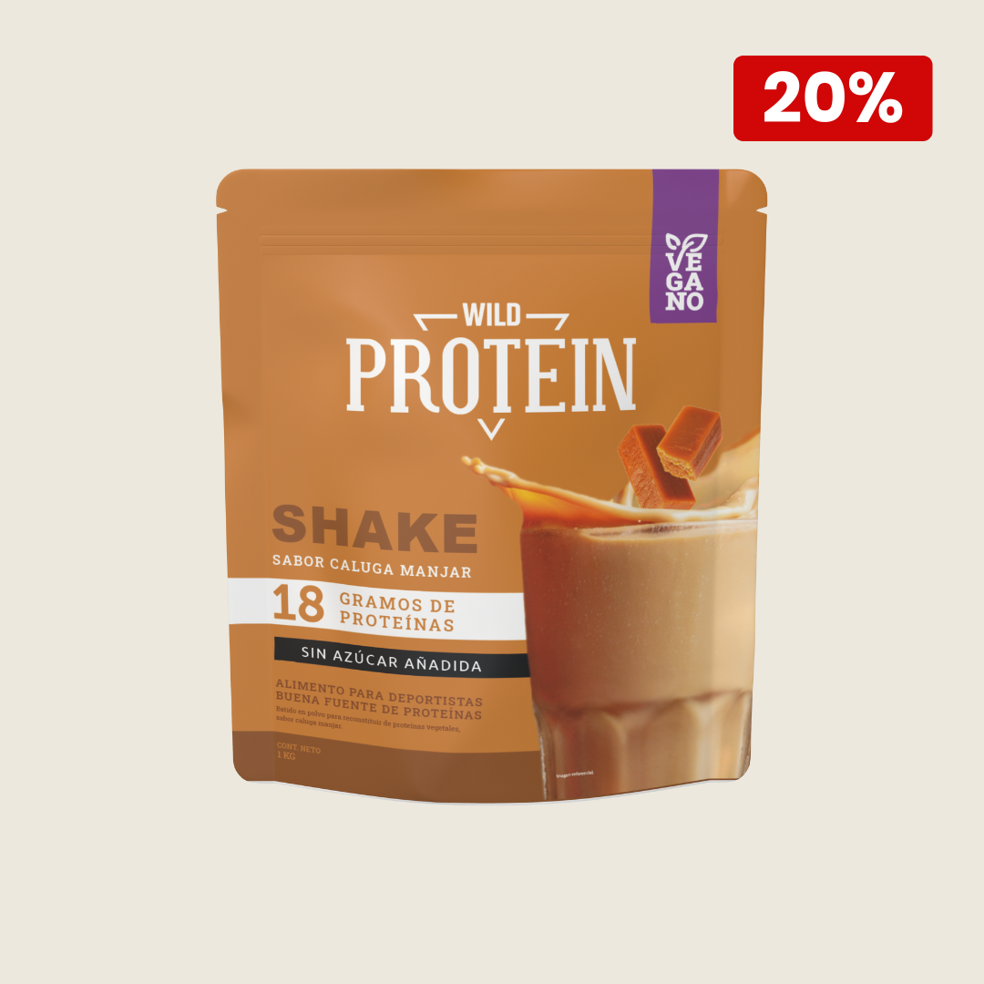 Shake en polvo sabor Manjar 1 kg