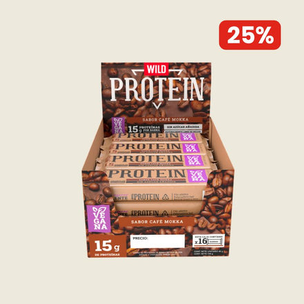 Wild Protein Vegana Mokka 16 unidades