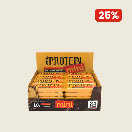 Wild Protein Mini Chocolate Maní 24 unidades