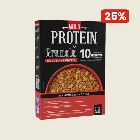 Wild Protein Granola Golden 300 g