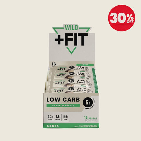 Wild Fit Almendra Menta 16 unidades