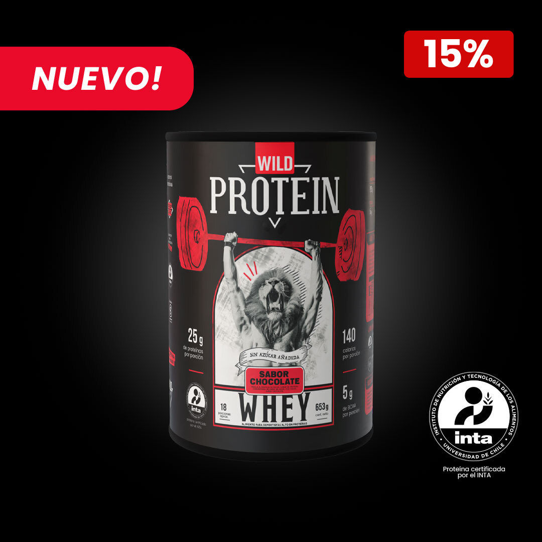 Wild Protein Whey Sabor Chocolate 653 g