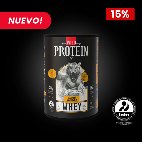 Wild Protein Whey Sabor Vainilla 653 g
