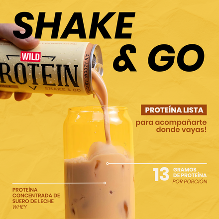 Protein Shake&Go Vainilla 12 unidades