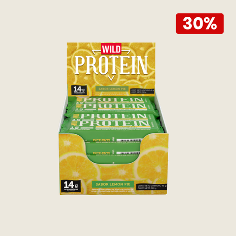 Wild Protein Lemon Pie 16 unidades