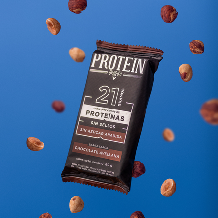 Barrita Wild Protein Pro Chocolate Avellana 4 unidades