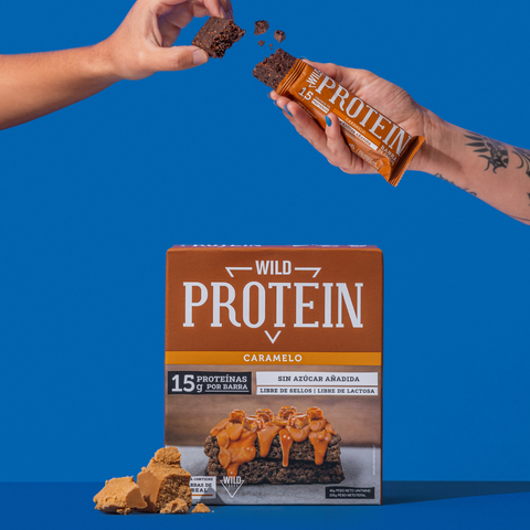 Wild Protein Caramelo 5 unidades