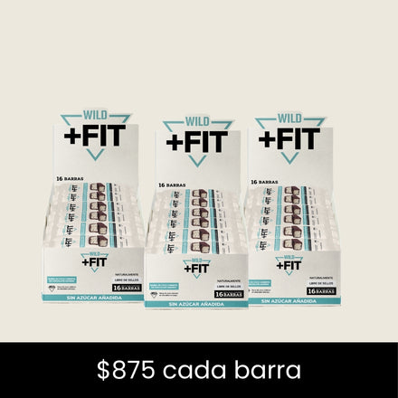 Pack x 48 barritas Wild Fit Coco