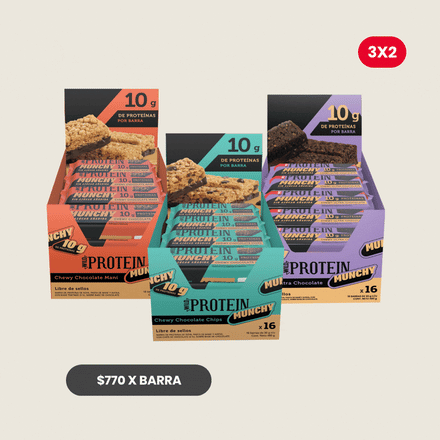 Pack 3 x Munchy Wild Protein ELIGE TU SABOR