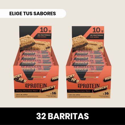 Pack 2 x Munchy Wild Protein ELIGE TU SABOR
