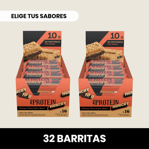 Pack 2 x Munchy Wild Protein ELIGE TU SABOR