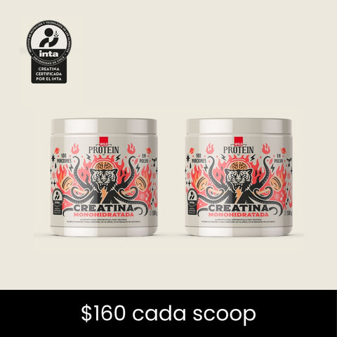 Pack x 2 Creatina Monohidratada 500g