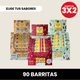 Pack 3 x Barritas Wild Soul ELIGE TU SABOR