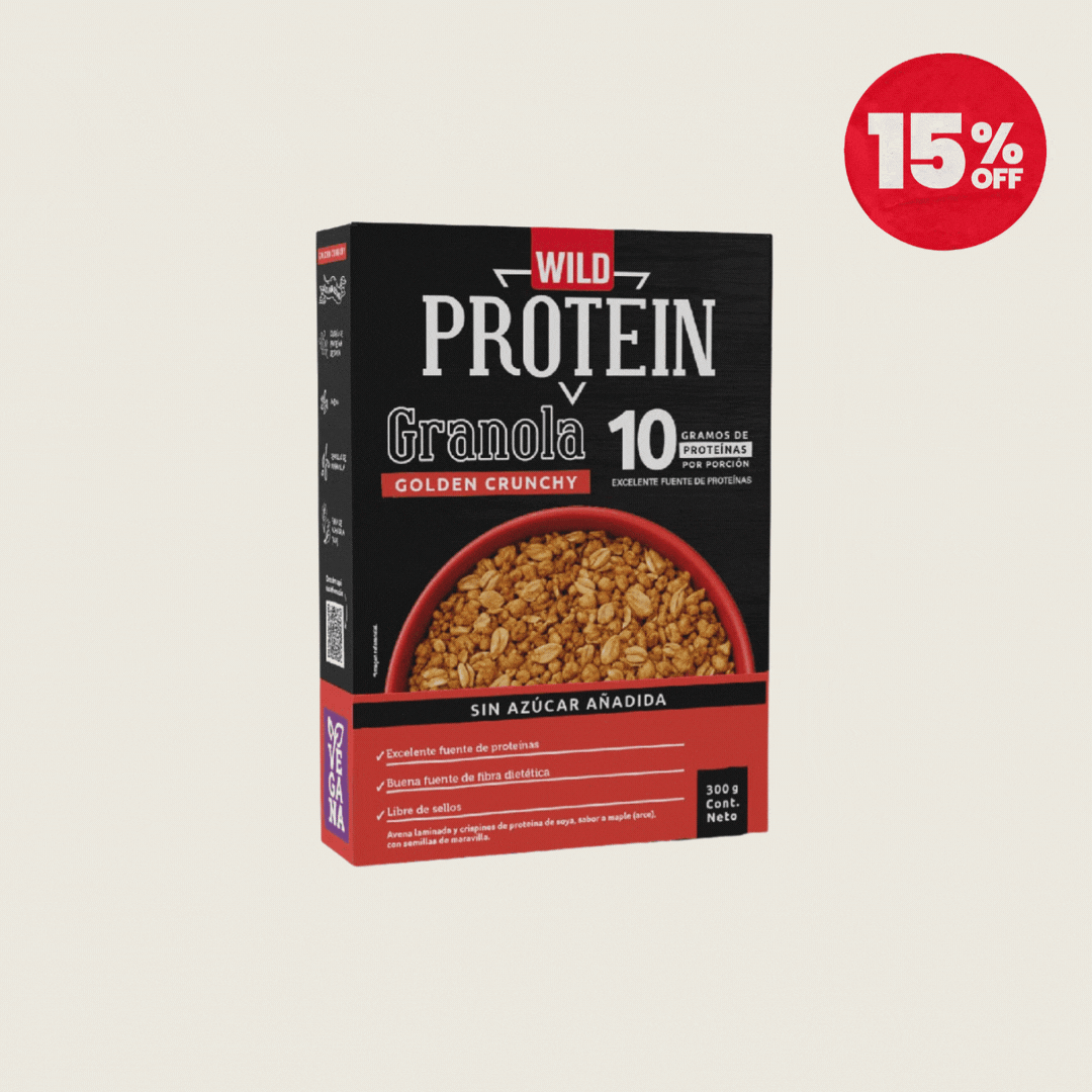Wild Protein Granola Golden 300 g