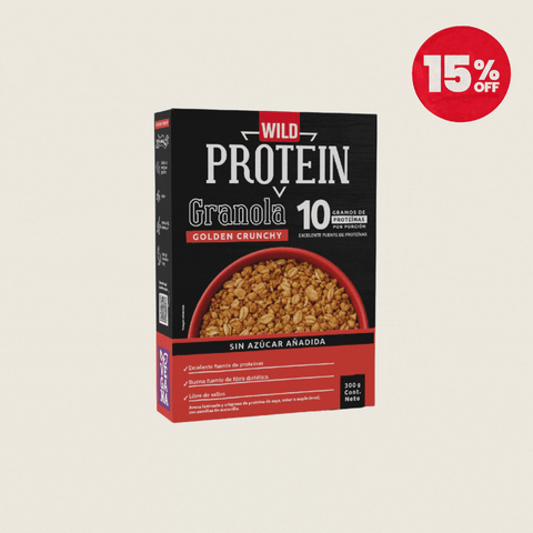 Wild Protein Granola Golden 300 g