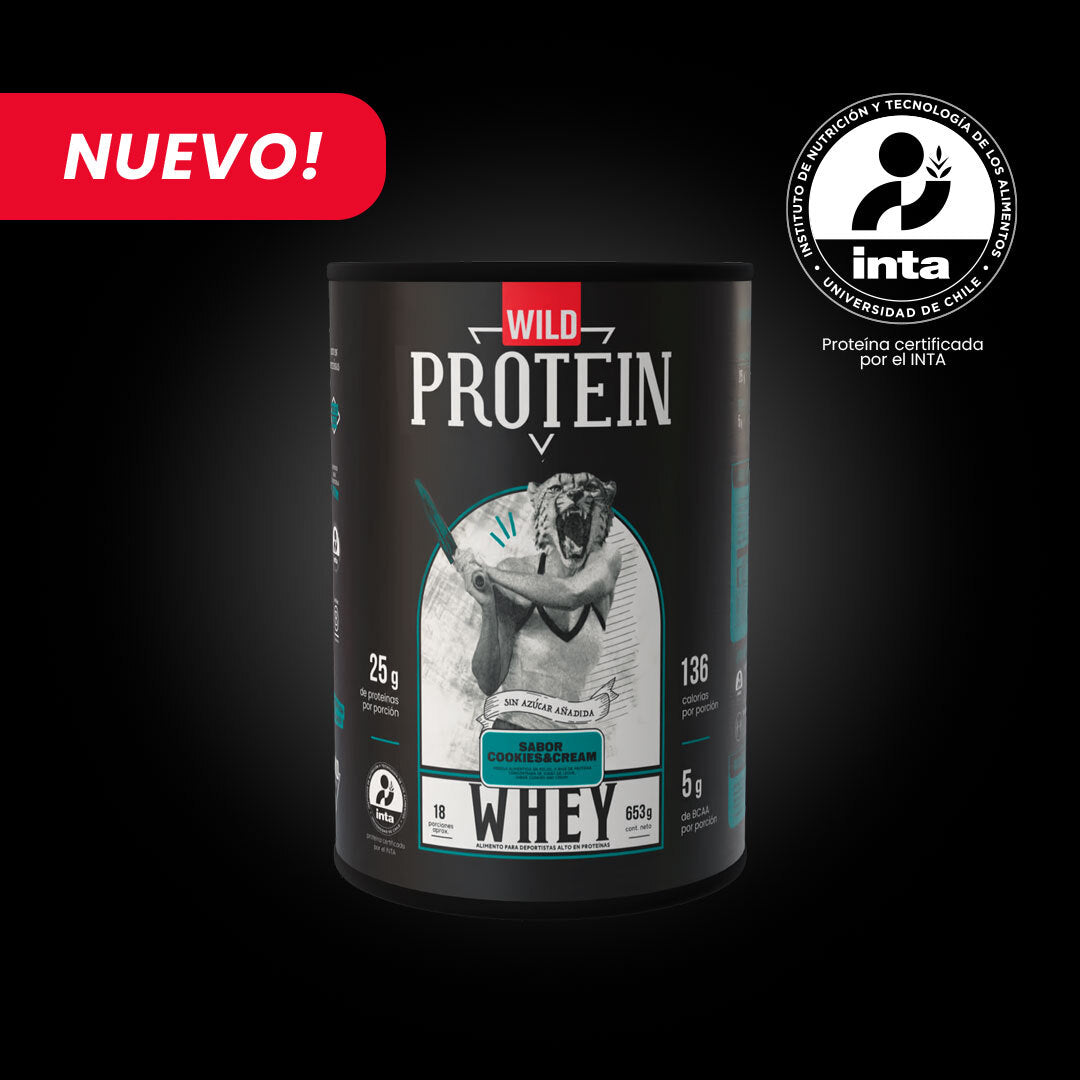 Wild Protein Whey Sabor Cookies & Cream 653 g